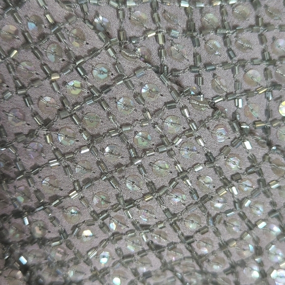 Joie Peri F Beaded Sequined Silk Sleeveless Scoop Neck Racerback Mini Dress XS - Picture 12 of 14